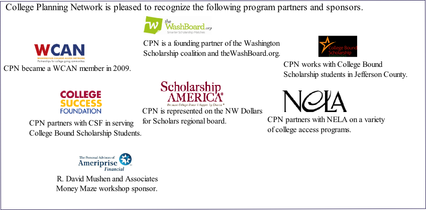 college planners for students